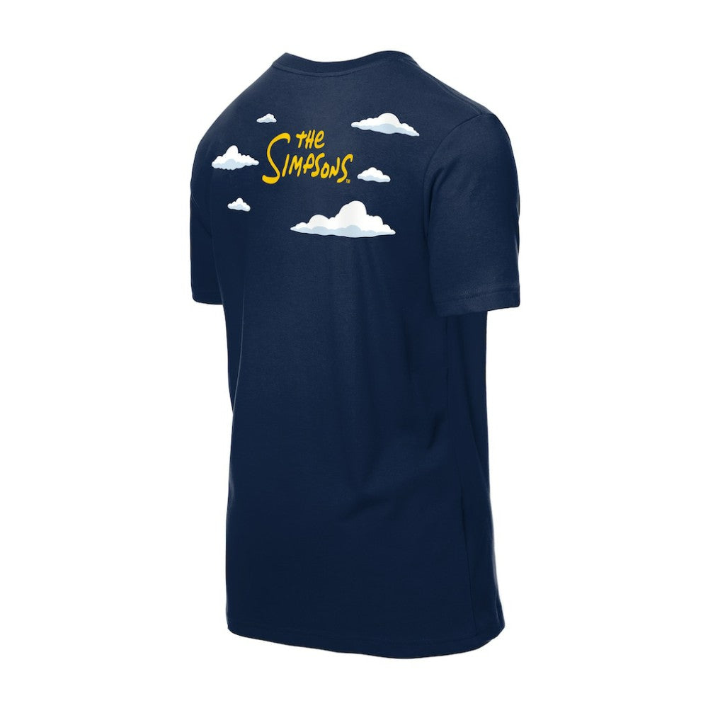Houston Astros New Era MLB x Simpsons 2026 Collab Clouds T-Shirt On Sale