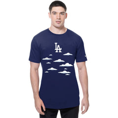Los Angeles Dodgers New Era MLB x Simpsons 2026 Collab Clouds T-Shirt discount