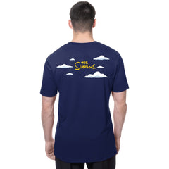 Los Angeles Dodgers New Era MLB x Simpsons 2026 Collab Clouds T-Shirt discount