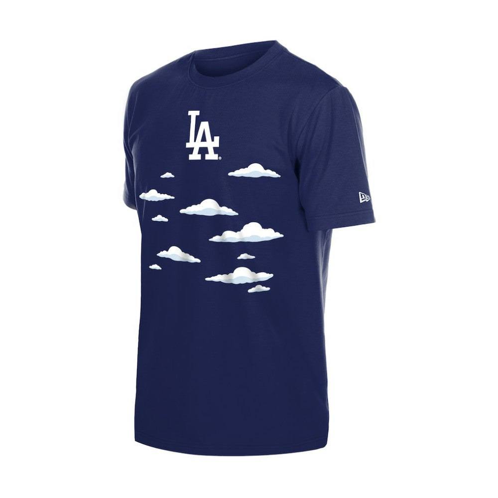 Los Angeles Dodgers New Era MLB x Simpsons 2026 Collab Clouds T-Shirt discount