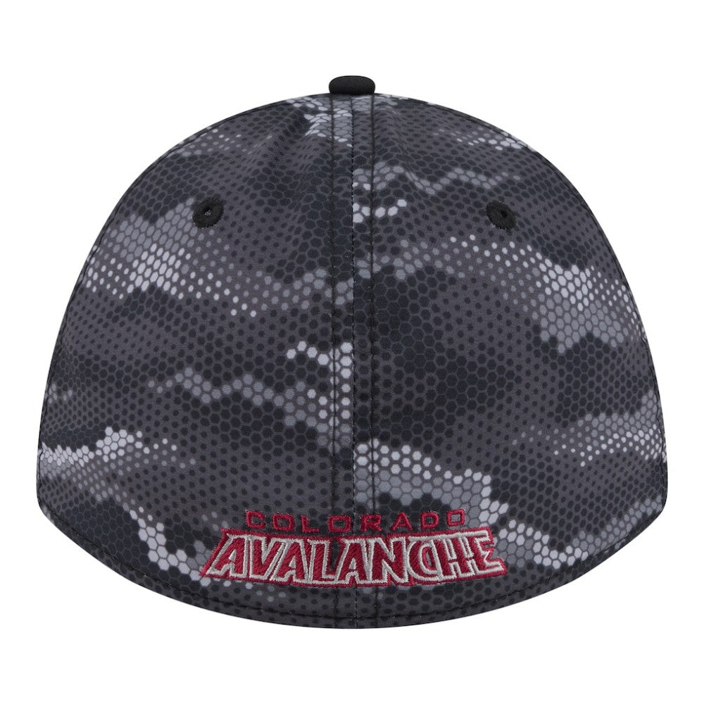 Colorado Avalanche - New Era Zero Dark 39THIRTY Flex Hat Black