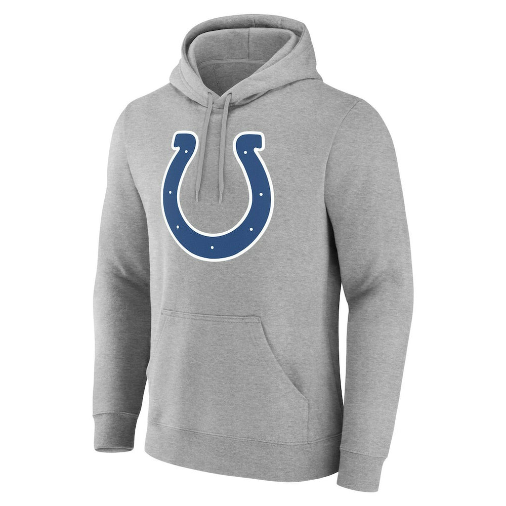 Indianapolis Colts Team Authentic Personalized Name & Number Hoodie Gray - NFL