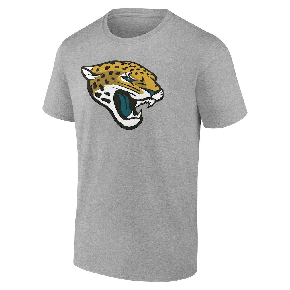 Jacksonville Jaguars Team Authentic Personalized Name & Number T-Shirt Gray - NFL