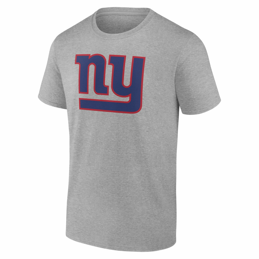 New York Giants Team Authentic Personalized Name & Number T-Shirt Gray - NFL