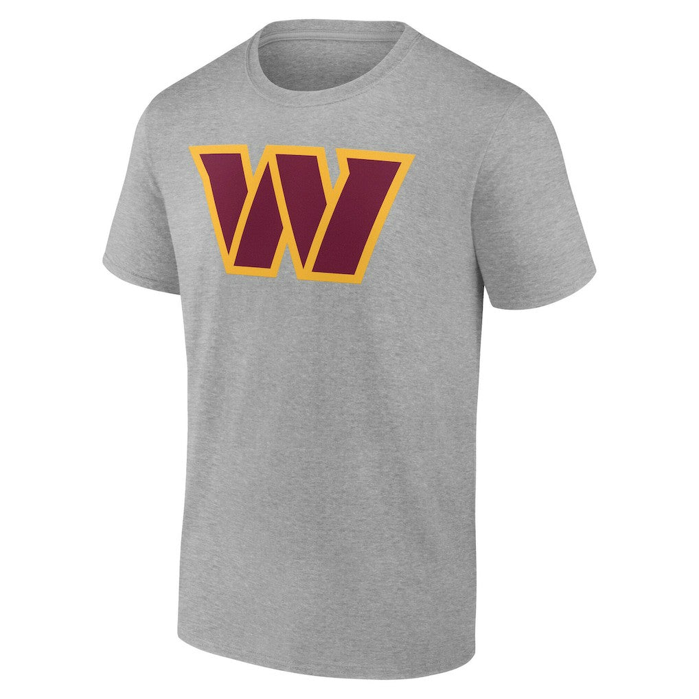 Washington Commanders Team Authentic Personalized Name & Number T-Shirt Gray - NFL