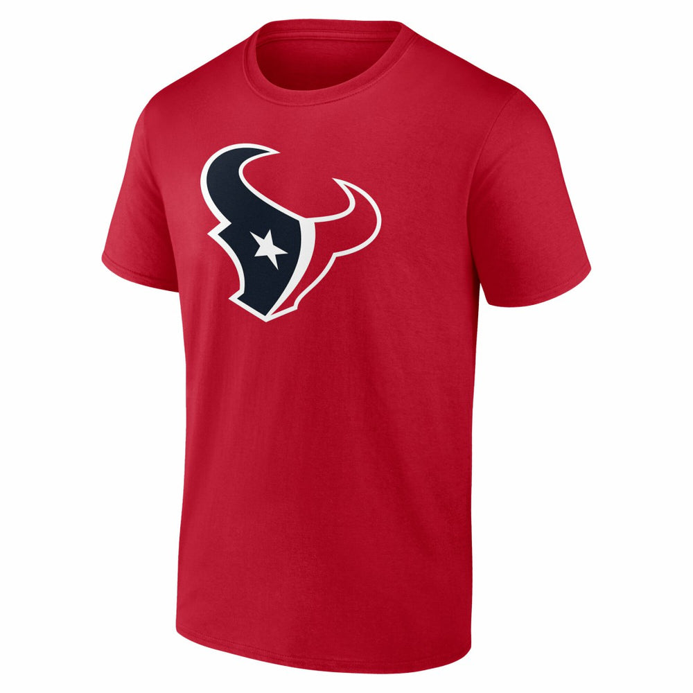 Houston Texans Team Authentic Personalized Name & Number T-Shirt Red - NFL