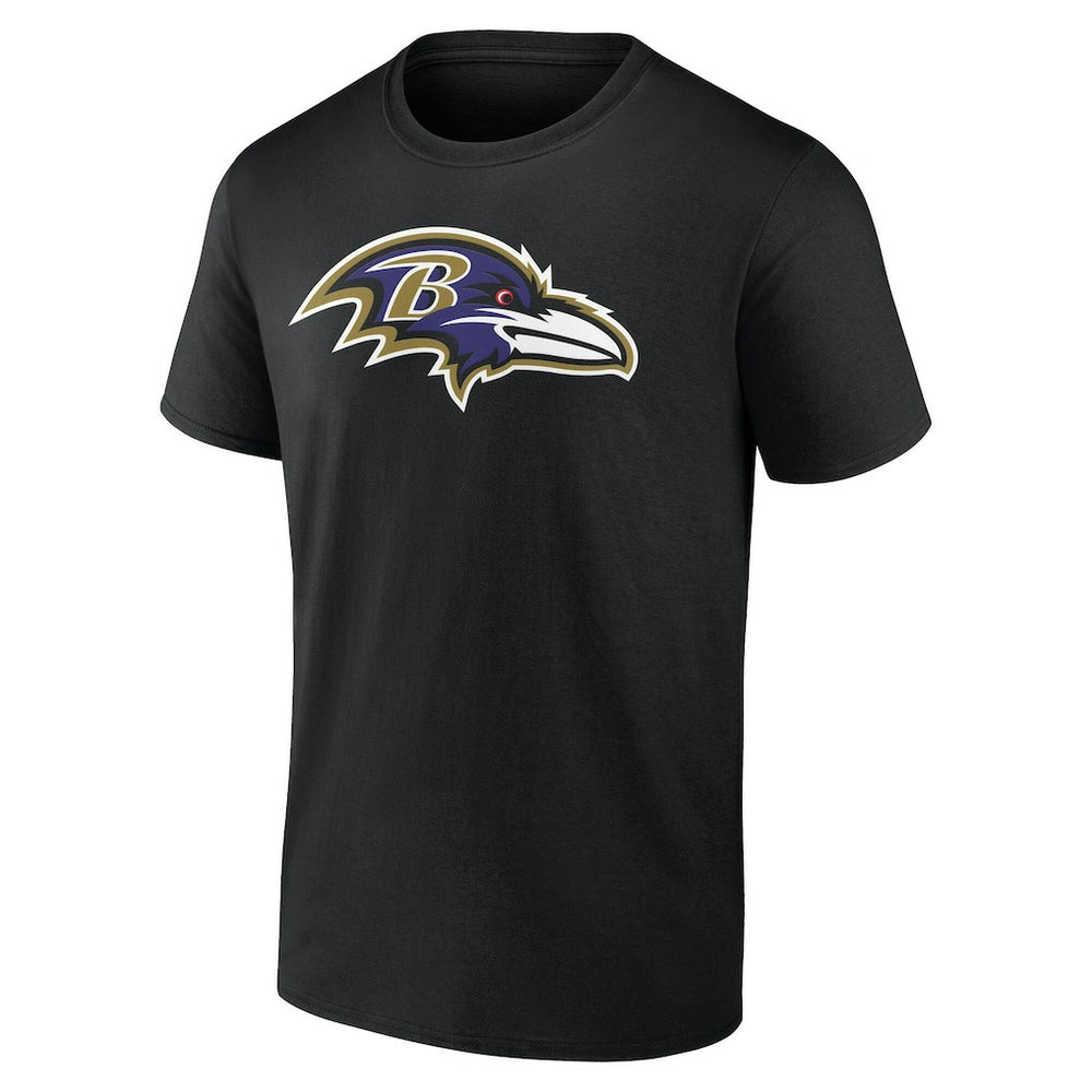 Baltimore Ravens Team Authentic Personalized Name & Number T-Shirt Black - NFL