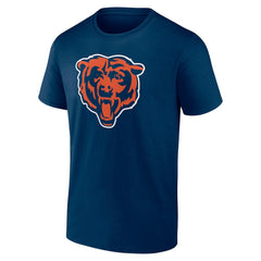 Chicago Bears Team Authentic Personalized Name & Number T-Shirt Navy - NFL