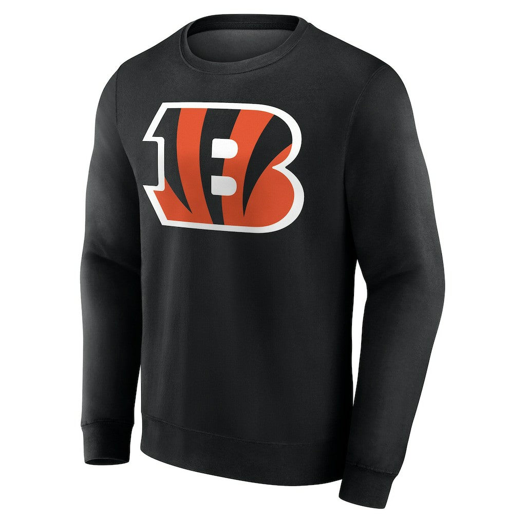 Cincinnati Bengals Team Authentic Personalized Name & Number Sweatshirt Black - NFL