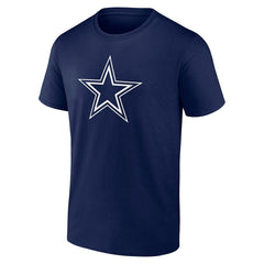 Dallas Cowboys Team Authentic Personalized Name & Number T-Shirt Navy - NFL