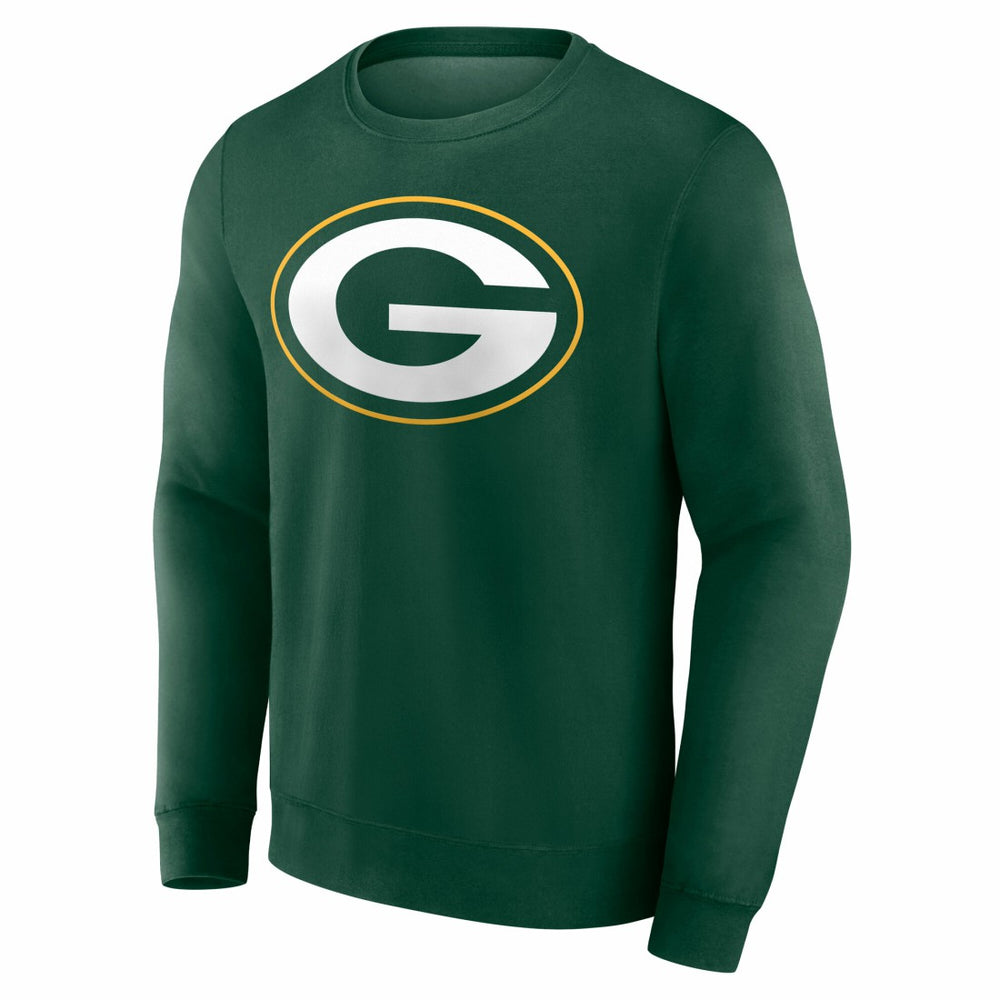 Green Bay Packers Team Authentic Personalized Name & Number Sweatshirt Green - NFL