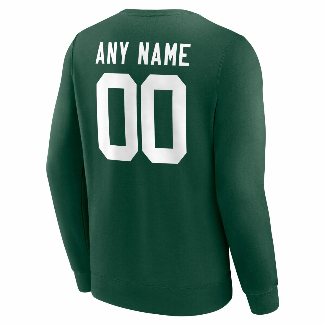 Green Bay Packers Team Authentic Personalized Name & Number Sweatshirt Green - NFL