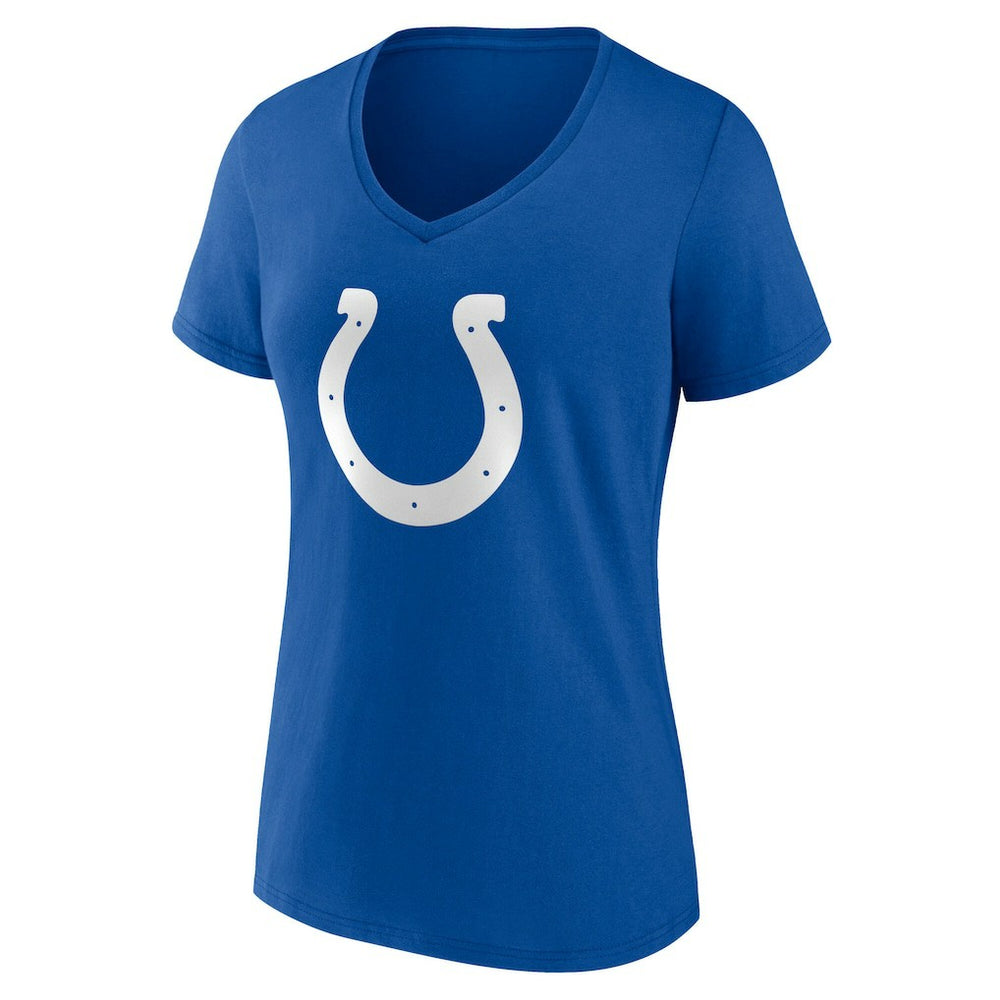 Indianapolis Colts Women's Team Authentic Personalized Name & Number V-Neck T-Shirt Royal - NFL