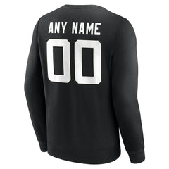 Jacksonville Jaguars Team Authentic Personalized Name & Number Sweatshirt Black - NFL