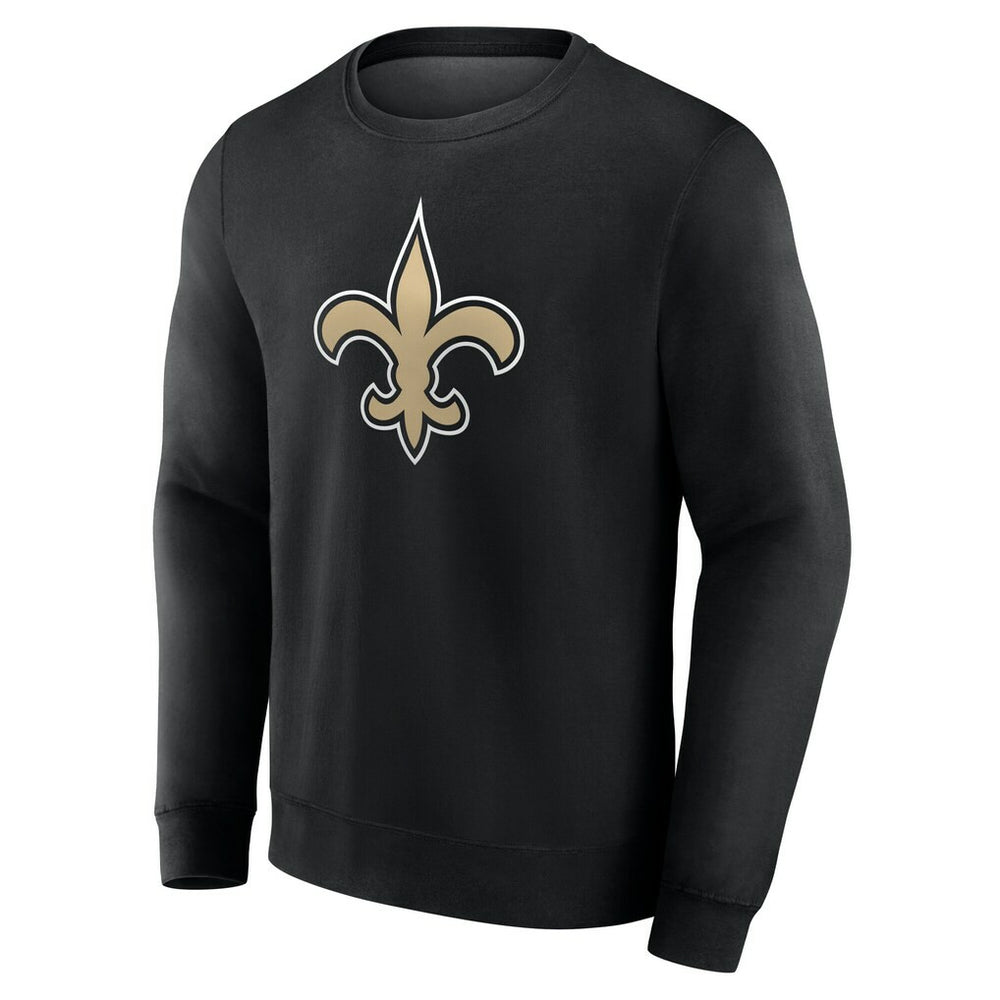 New Orleans Saints Team Authentic Personalized Name & Number Sweatshirt Black - NFL