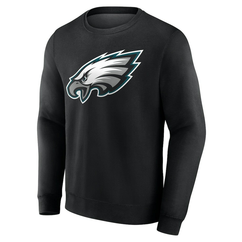 Philadelphia Eagles Team Authentic Personalized Name & Number Sweatshirt Black - NFL