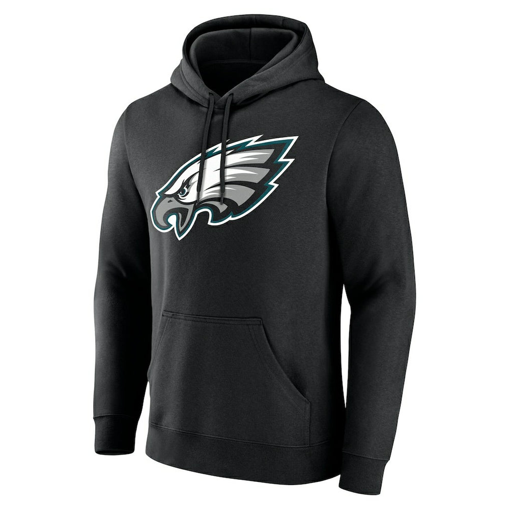 Philadelphia Eagles Team Authentic Personalized Name & Number Hoodie Black - NFL