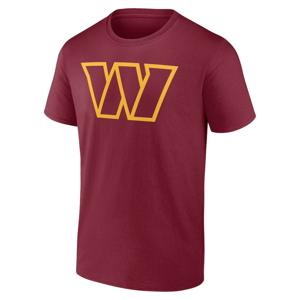 Washington Commanders Team Authentic Personalized Name & Number T-Shirt Burgundy - NFL