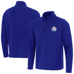 Los Angeles Dodgers Antigua Back-to-Back World Series Champions Insider Quarter-Zip Pullover Lifestyle