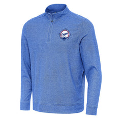 Los Angeles Dodgers Antigua Back-to-Back World Series Champions Subtle Quarter-Zip Pullover for sale