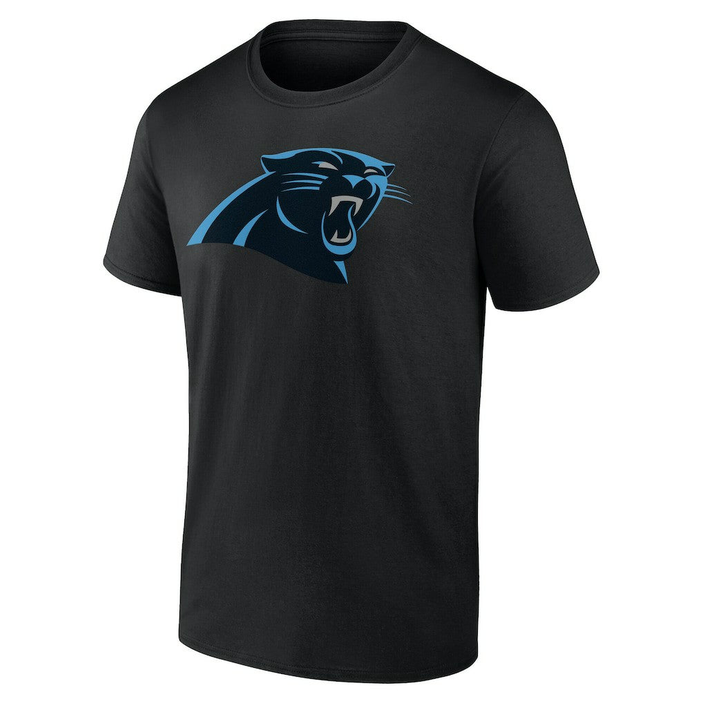 Carolina Panthers Big & Tall Team Authentic Custom T-Shirt Black - NFL