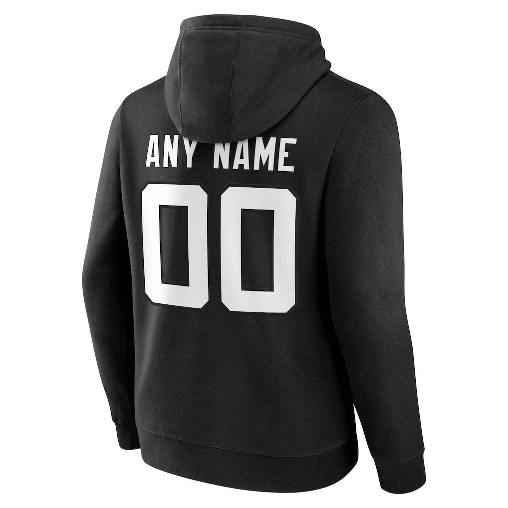 Jacksonville Jaguars Big & Tall Team Authentic Custom Hoodie Black - NFL
