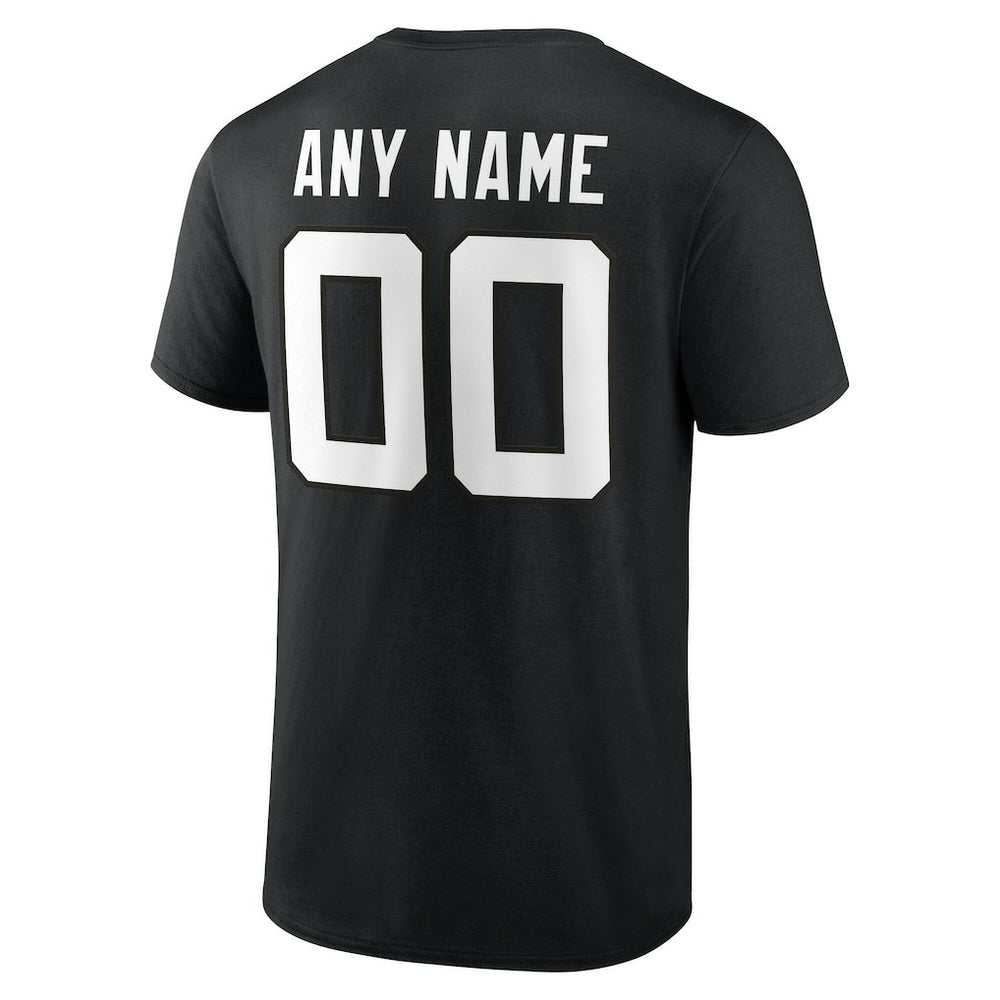Jacksonville Jaguars Big & Tall Team Authentic Custom T-Shirt Black - NFL