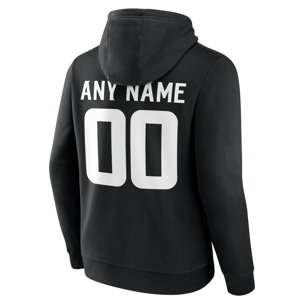 Minnesota Vikings Big & Tall Team Authentic Custom Hoodie Black - NFL