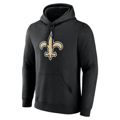 New Orleans Saints Big & Tall Team Authentic Custom Hoodie Black - NFL