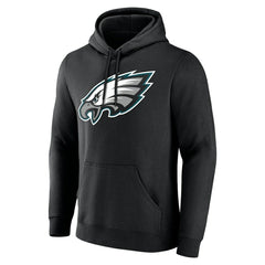 Philadelphia Eagles Big & Tall Team Authentic Custom Hoodie Black - NFL