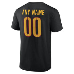 Washington Commanders Big & Tall Team Authentic Custom T-Shirt Black - NFL