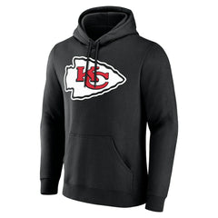 Kansas City Chiefs Big & Tall Team Authentic Custom Hoodie Black - NFL