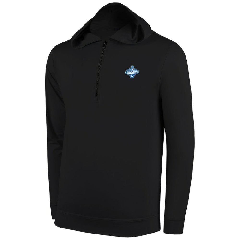 Los Angeles Dodgers 2025 World Series Champions Seabreeze Half-Zip Hoodie Clearance