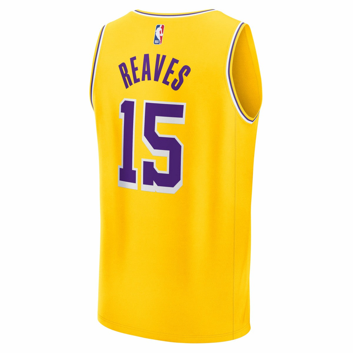 Austin Reaves Los Angeles Lakers Youth Fast Break Replica Jersey - Gold - Icon Edition | NBA Jerseys
