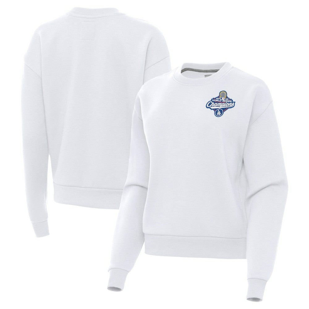 Los Angeles Dodgers Antigua Women's 2025 World Series Champions Victory Sweatshirt for sale