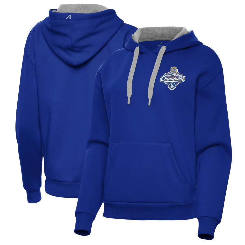 Los Angeles Dodgers Antigua Women's 2025 World Series Champions Victory Hoodie Clearance