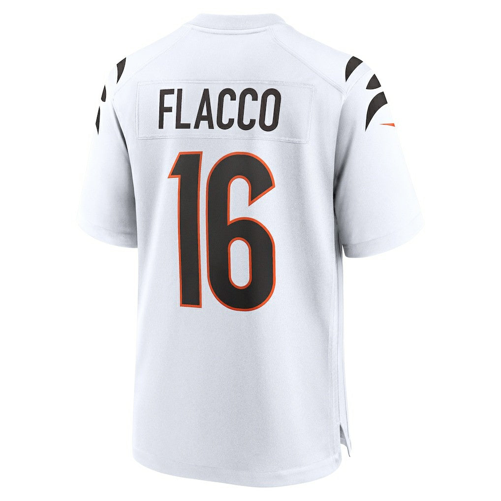 Joe Flacco Cincinnati Bengals Game Jersey White - Nike
