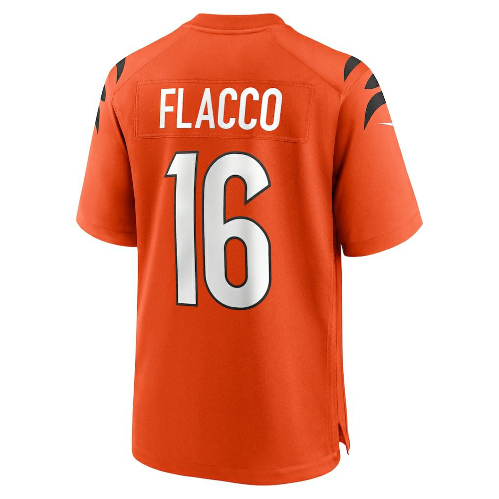Joe Flacco Cincinnati Bengals Alternate Game Jersey Orange - Nike