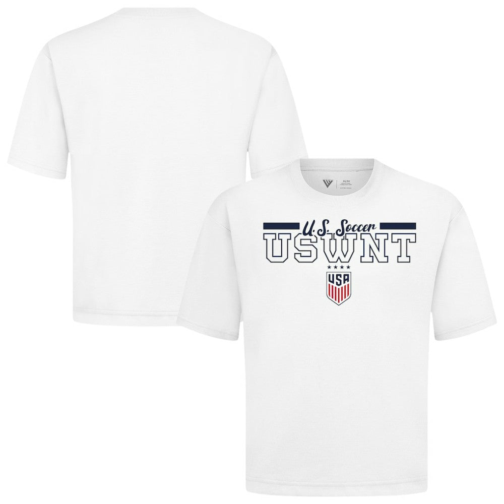 USWNT Levelwear Vanguard Luxe Signature T-Shirts - White