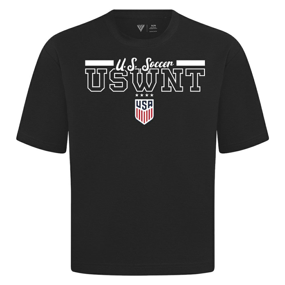 USWNT Levelwear Vanguard Luxe Signature T-Shirts - Black