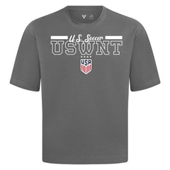 USWNT Levelwear Vanguard Luxe Signature T-Shirts - Gray