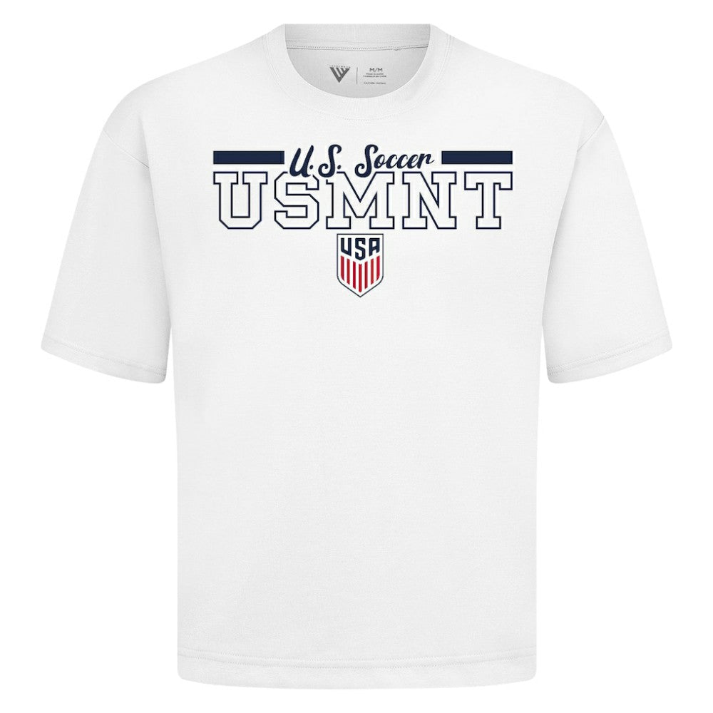 USMNT Levelwear Vanguard Luxe Signature T-Shirts - White