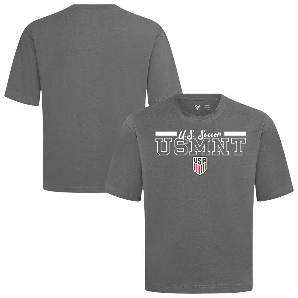 USMNT Levelwear Vanguard Luxe Signature T-Shirts - Gray