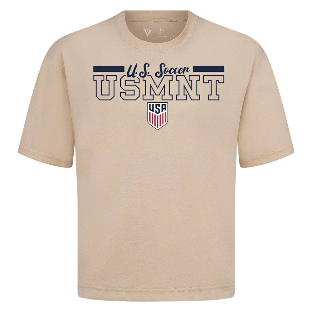 USMNT Levelwear Vanguard Luxe Signature T-Shirts - Khaki