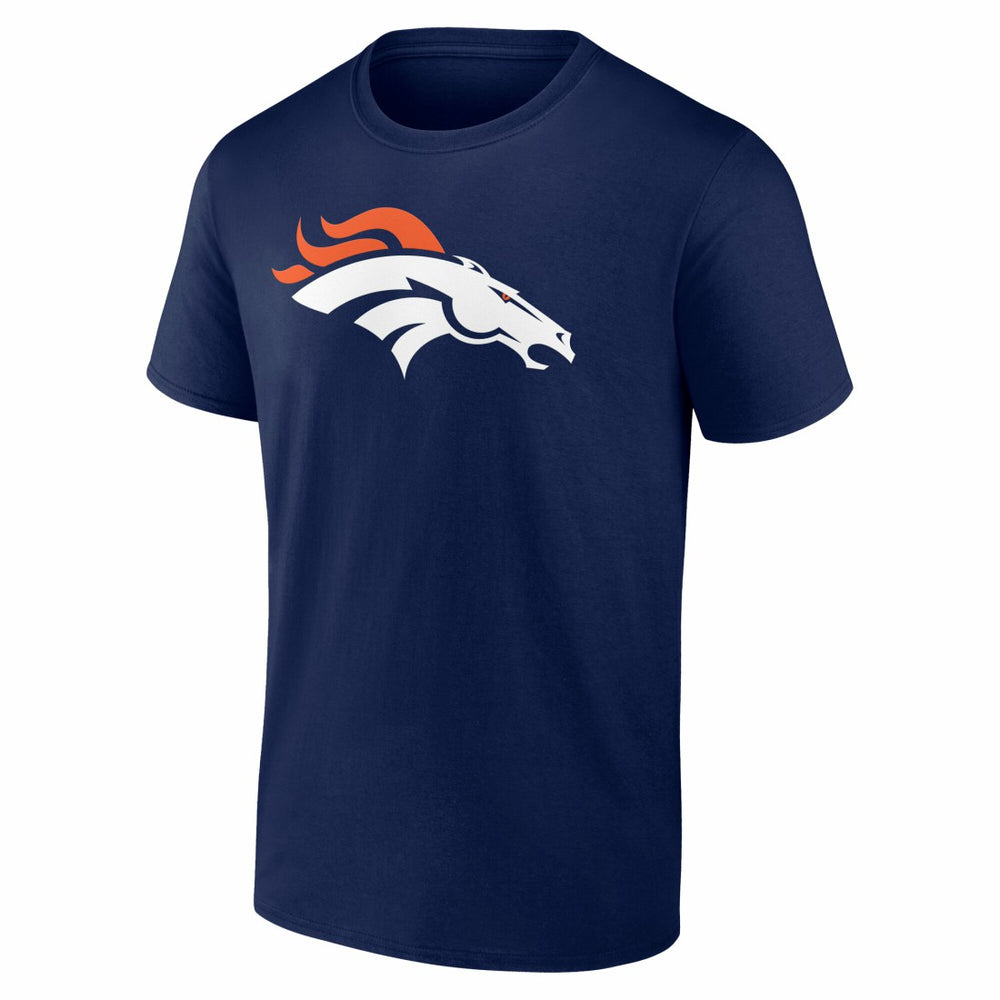 Denver Broncos Big & Tall Team Authentic Custom T-Shirt Navy - NFL