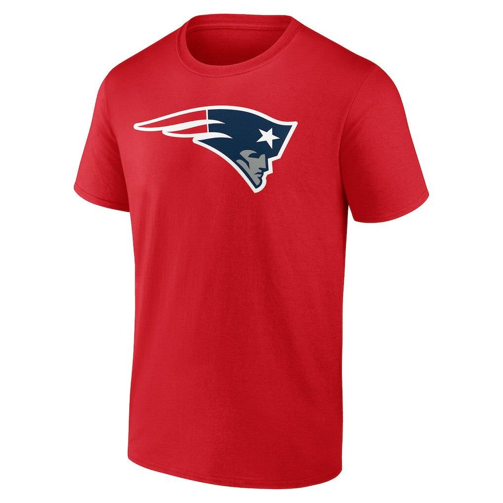New England Patriots Big & Tall Team Authentic Custom T-Shirt Red - NFL