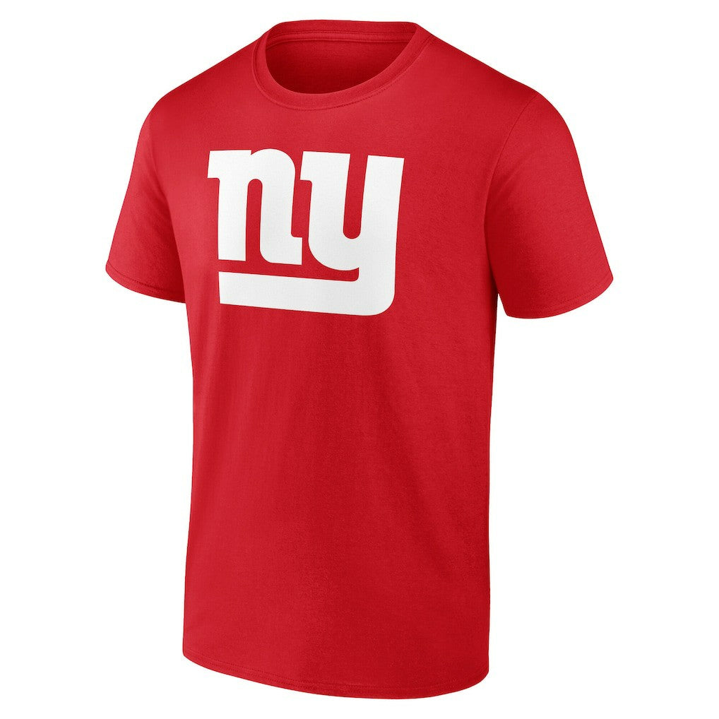 New York Giants Big & Tall Team Authentic Custom T-Shirt Red - NFL
