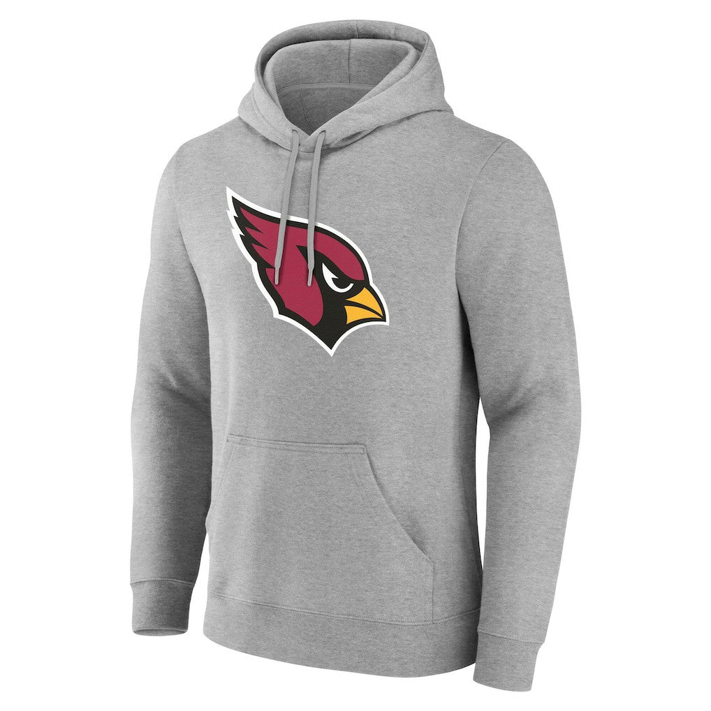 Arizona Cardinals Big & Tall Team Authentic Custom Hoodie Gray - NFL