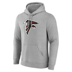 Atlanta Falcons Big & Tall Team Authentic Custom Hoodie Gray - NFL