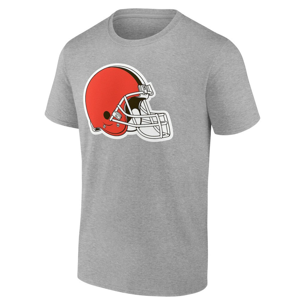 Cleveland Browns Big & Tall Team Authentic Custom T-Shirt Gray - NFL